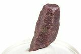 Highly Fluorescent Ruby Crystal - India #249708-1